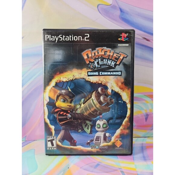 Ratchet & Clank: Going Commando (Sony PlayStation 2, 2003) CIB - Picture 1 of 3